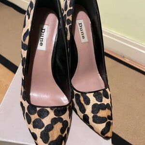 Dune Women's Bold Leopard Print Heels